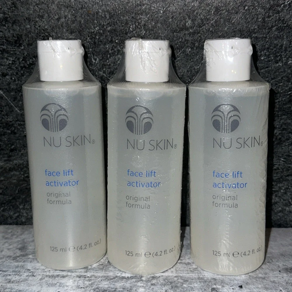 3 Lot Nu Skin Nuskin Face Lift Activator 4.2fl oz 125 ml Original Formula Sealed